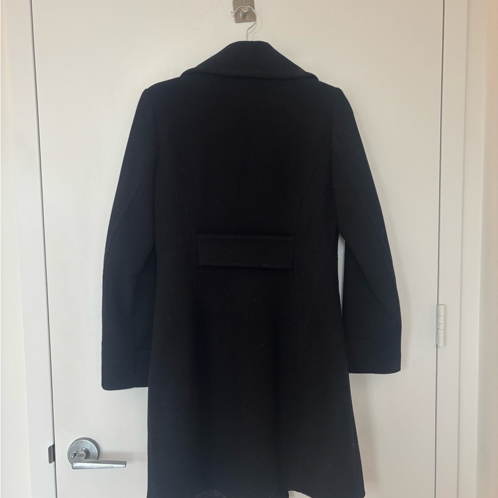 Michael Kors Black Double-Breasted Coat - Picture 5 of 5